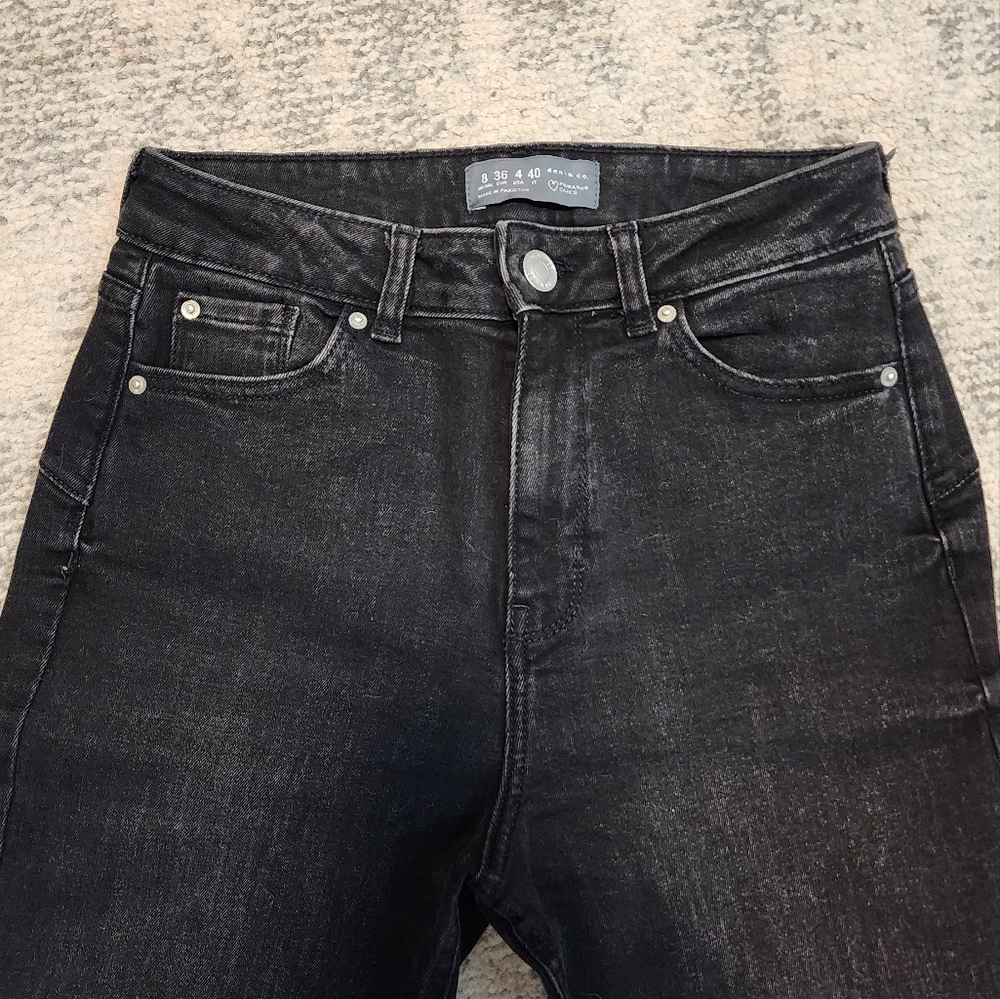 Primark Black Flare & Wide Leg Jeans - Picture 3 of 4